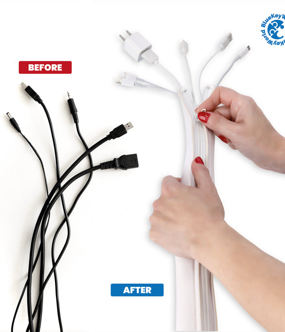 Cable Sleeves White