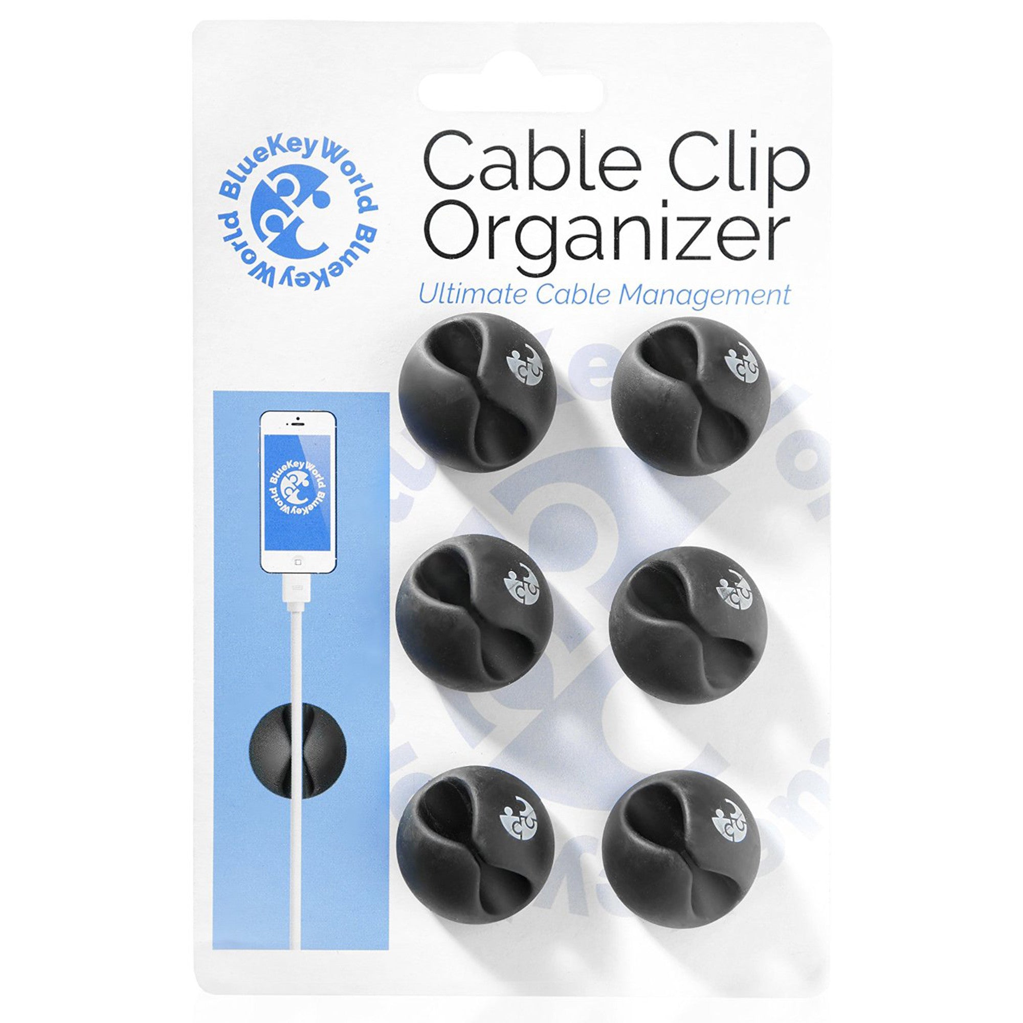 Wall Hooks Cable Organizer Clips Cord Holder, Self Adhesive Cable  Management for USB Cable/Power Cord/Wire, Car, Home and Office(8 Pack) 