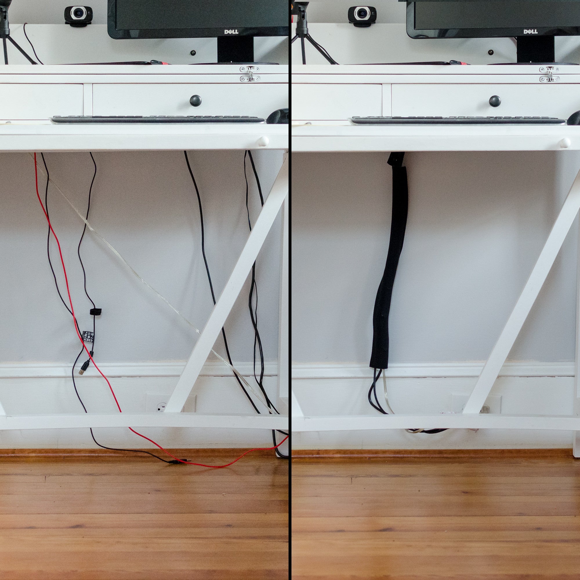 Computer Cord Organizer & Cable Management