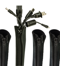 Cable Sleeves-Cord Management-Wire Organizer-Wrap,Hider,Cover-4 Sleeves-Best for Home,Office